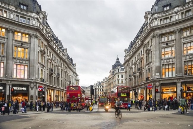 Oxford street London 2020